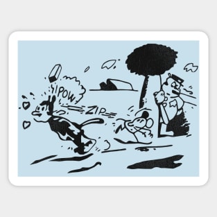 Pulp Fiction Jules Krazy Kat Sticker